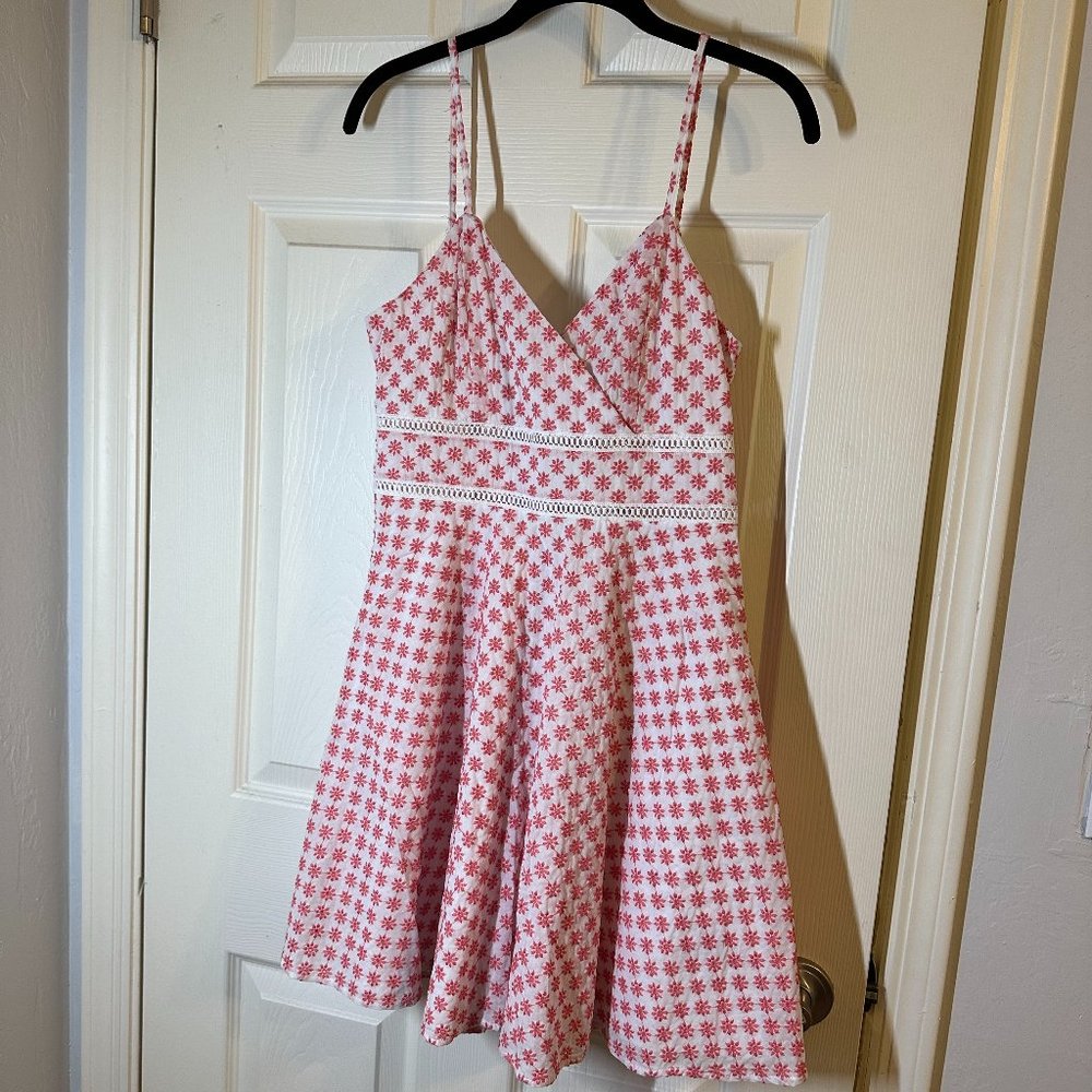Pink Floral Dress